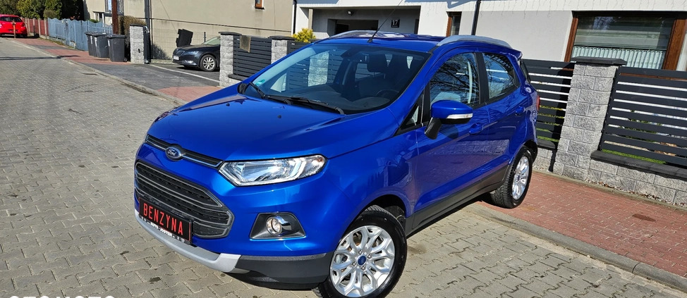 Ford EcoSport cena 37903 przebieg: 142347, rok produkcji 2014 z Zawiercie małe 631